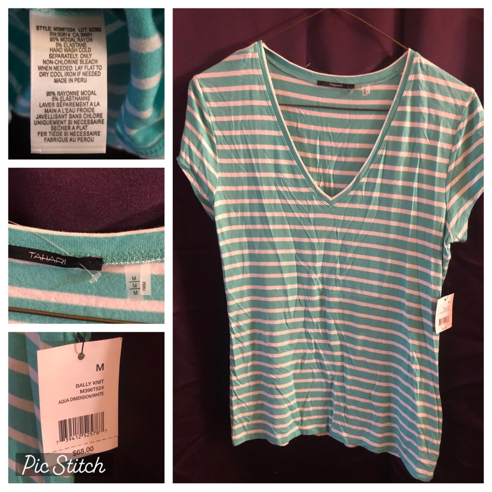 Tahari ladies blouse nwt